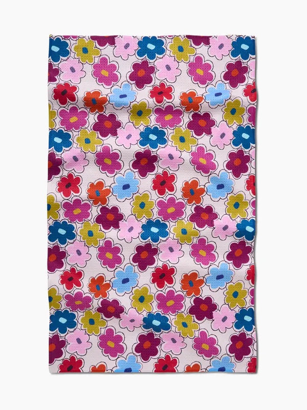 Geometry House Tea Towel - Flower Fling