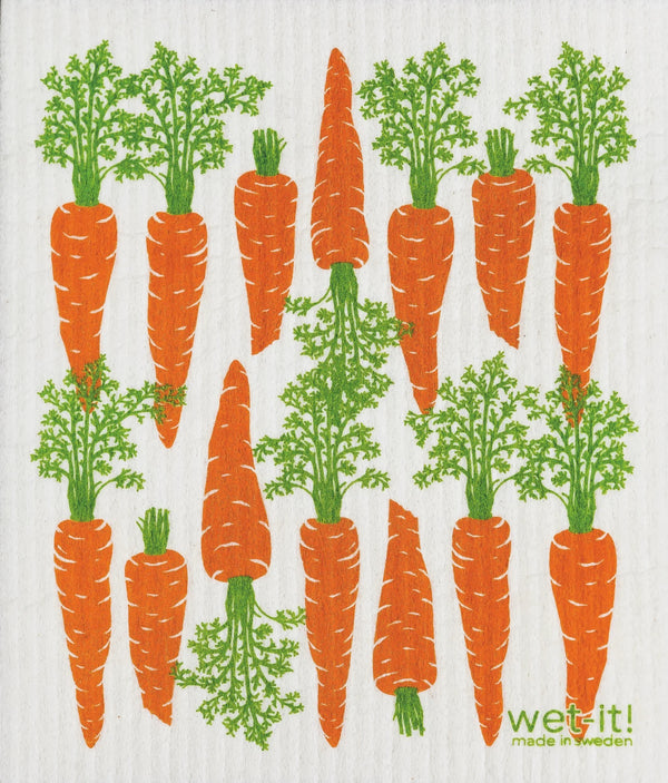 Swedish Cloth Carrots By Row