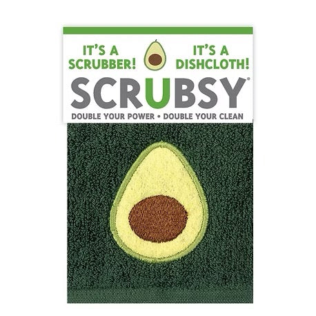 Mu Kitchen Scrubsy Dishcloth - Avocado