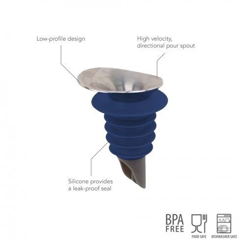 Tovolo Silicone and Stainless Steel Sleek Spout