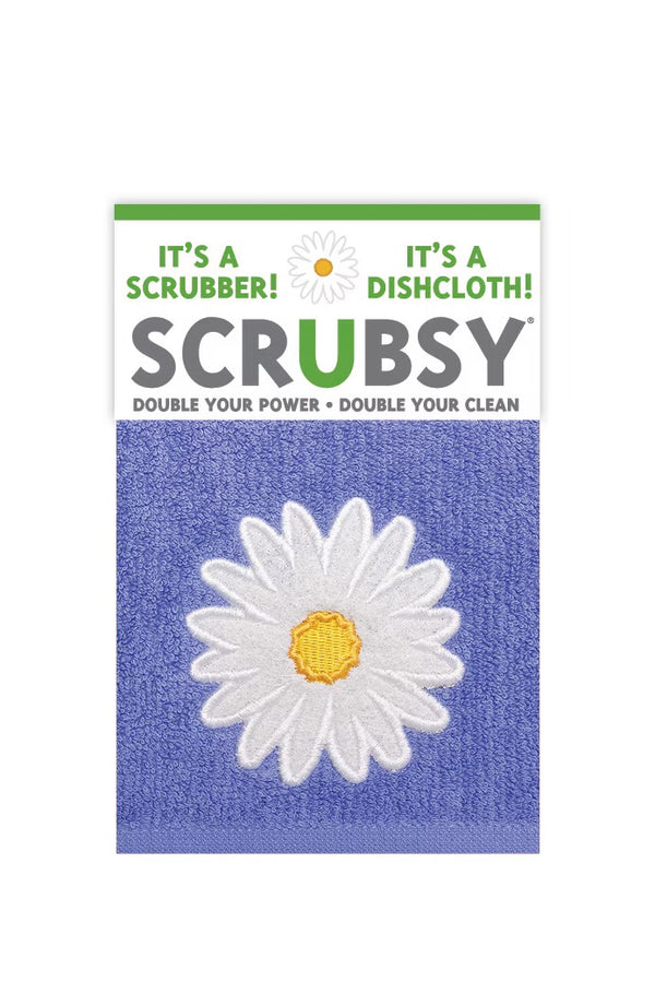 Mu Kitchen Scrubsy Dishcloth - Daisy