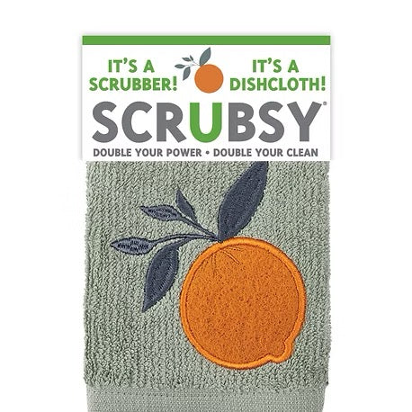 Mu Kitchen Scrubsy Dishcloth - Orange Tree