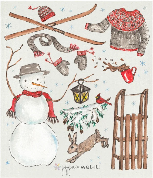 Swedish Cloth Wonderful Winter Pippa