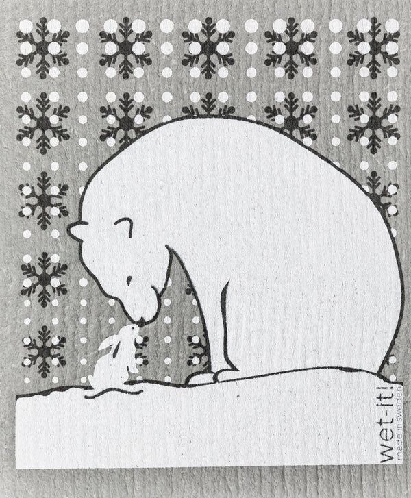 Swedish Cuddly Polar Bear Grey