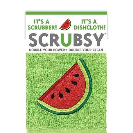 Mu Kitchen Scrubsy Dishcloth - Watermelon
