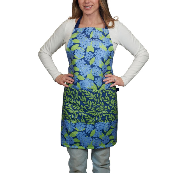 Once Again Home Attach and Go Apron - Hydrangea Garden