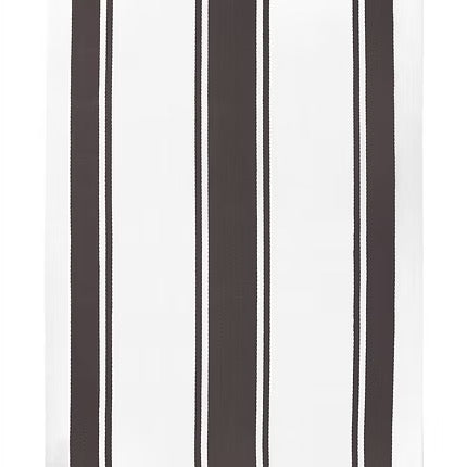 Mu Kitchen Classic Stripe Cotton Towel - Stainless Gray