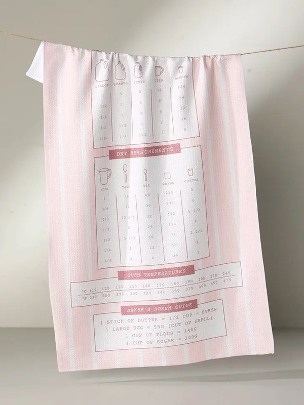 Geometry House Tea Towel -  Cheat Sheet