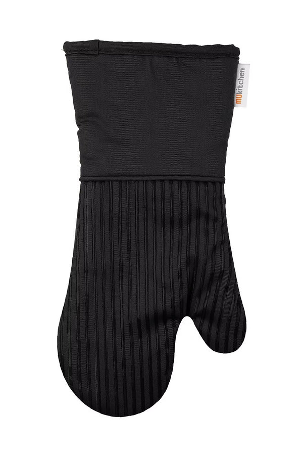 Mu Kitchen Silicone Oven Mitt - Onyx