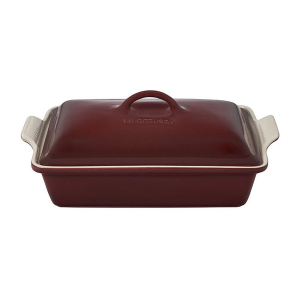 Le Creuset Heritage Rectangular Casserole with Lid - Rhone