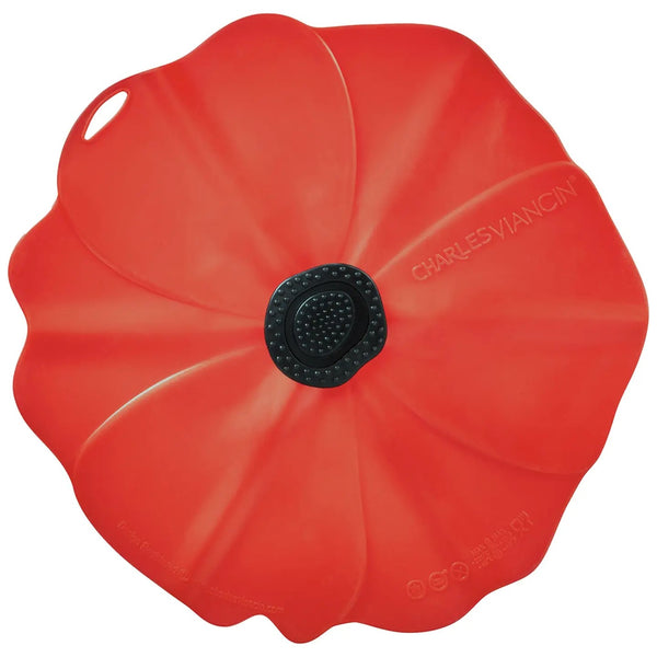Charles Viancin Lid 13" Poppy Silicone