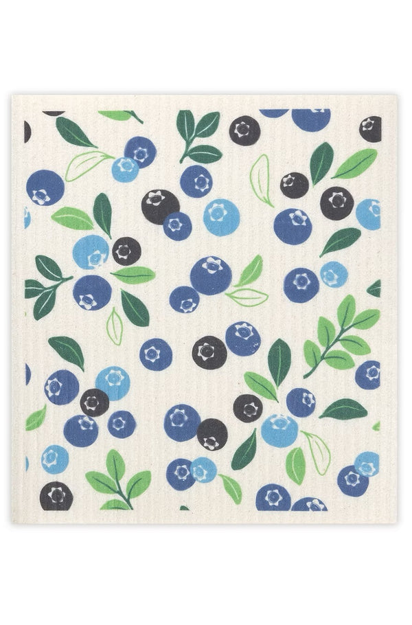 Mu Kitchen Designer Swedish Sponge Cloth - Blueberries