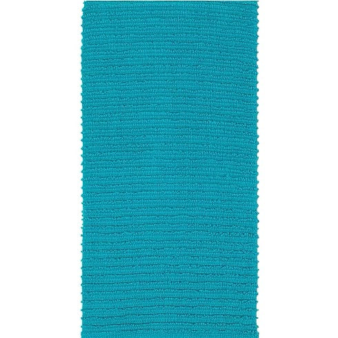 Mu Kitchen Ridged Cotton Dish Towel - Aquamarine