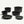 Load image into Gallery viewer, 'Made In' Silicone 6pc Pan Protector Set For 10pc Cookware Set
