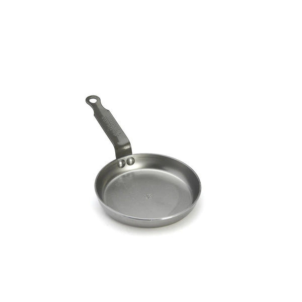 de Buyer Blue Carbon Steel 4.75" Egg & Pancake Pan