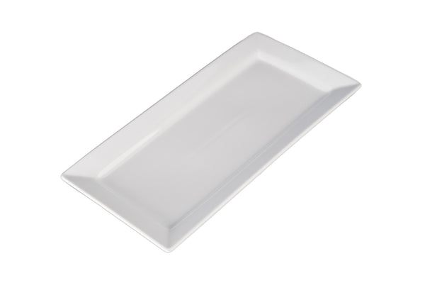 BIA White Rectangle Platter 18" x 11"