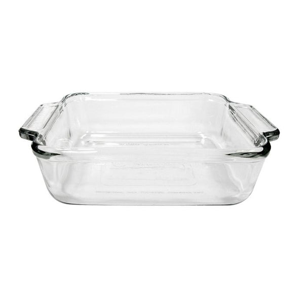 Harold Import Company Anchor Hocking 8" Square Glass Baking Pan