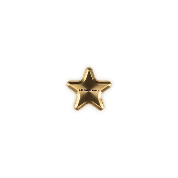 Le Creuset Signature Stainless Steel Star Knob - Large (57mm) Gold