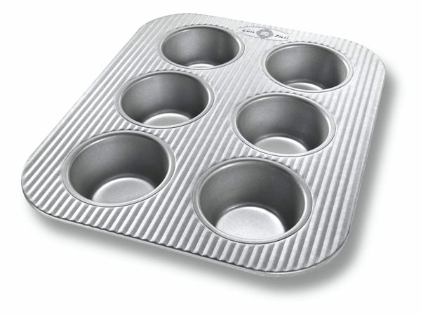 USA Pan Nonstick 6 Cup Muffin Pan