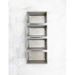 USA Pan Nonstick Mini Loaf Pan Set of 4