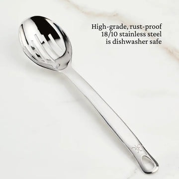 Hestan Provisions Stainless Steel 13" Deep Slotted Spoon