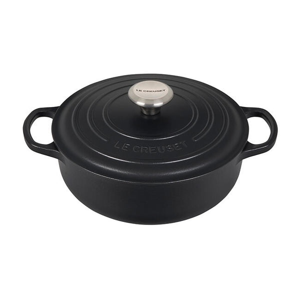 Le Creuset Signature 3.5QT Sauteuse - Licorice