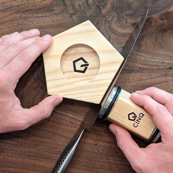 CinQ Rolling Knife Sharpener Set