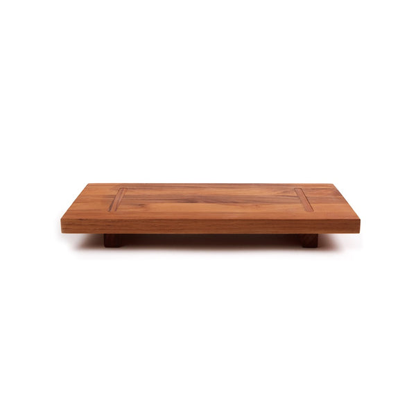 Teak Haus Fusion Food Stand - Medium 20" x 8.5"