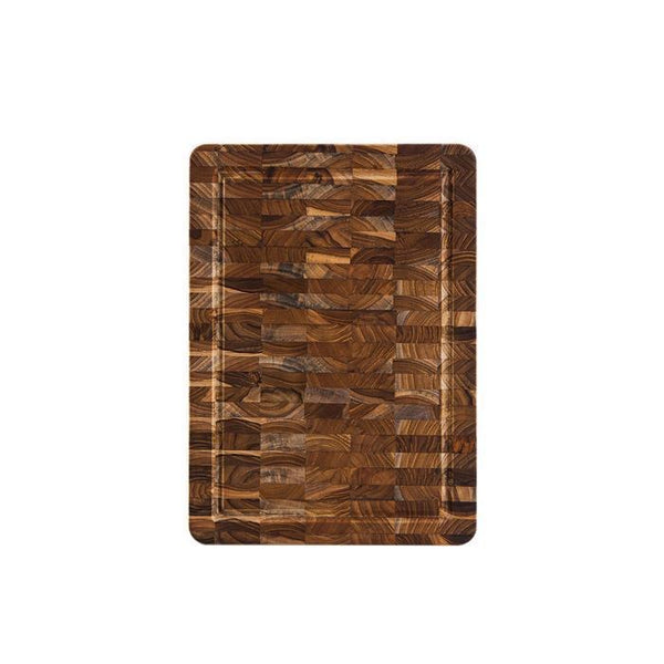Teak Haus #801 Cutting Board Butcher Block 14" x 10" x 1"