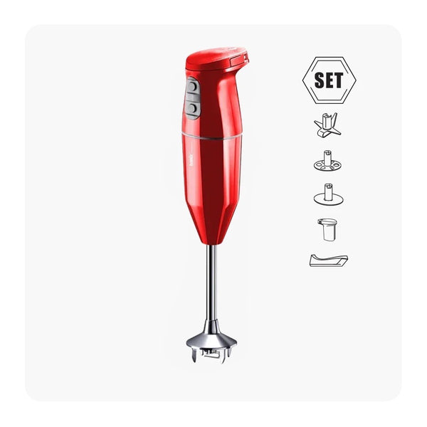 Bamix Cordless Immersion Blender - Red