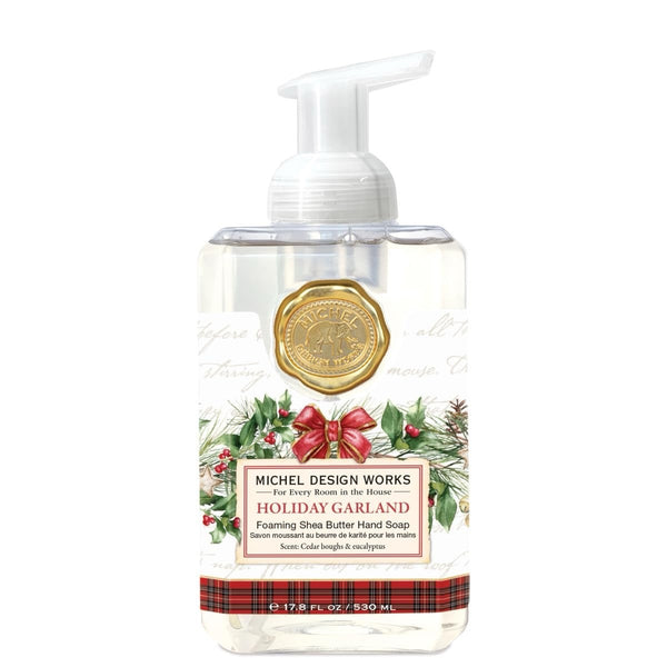 Michel Design Works Foaming Hand Soap - Holiday Garland