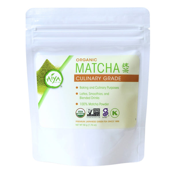 Aiya Matcha Organic Culinary Grade Matcha 50g (Single Bag)