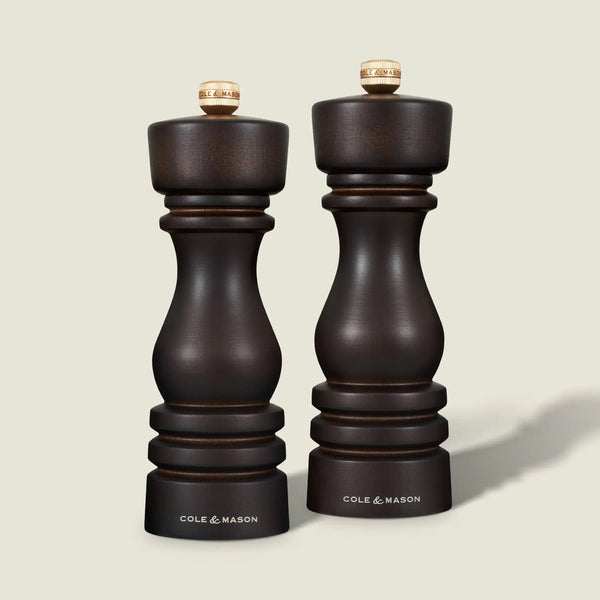 Cole & Mason London Salt & Pepper Mill - Dark Chocolate