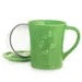 Republic of Tea Dancing Leaves Mug - Green