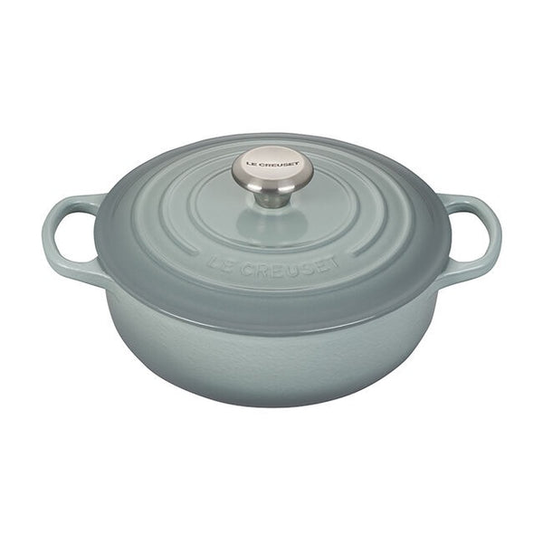 Le Creuset Signature 3.5qt Sauteuse - Sea Salt