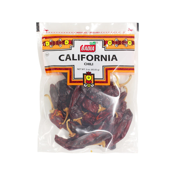 Badia Dried Chili Peppers - California 3oz