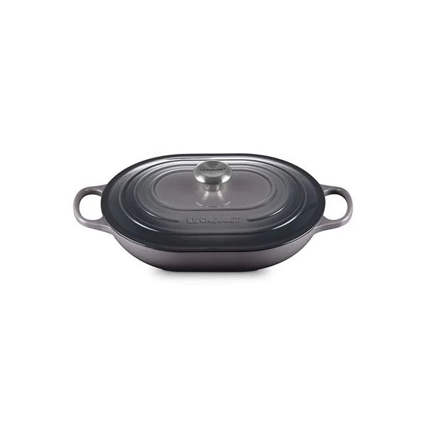Le Creuset Signature Cast Iron 3.75qt Oval Casserole - Oyster