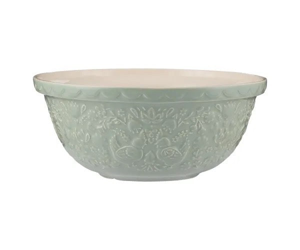Mason Cash "Home to Roost" Mixing Bowl Size 12 - Green