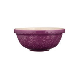 Mason Cash "In The Meadow" Mixing Bowl Size 18 - Purple Daisy