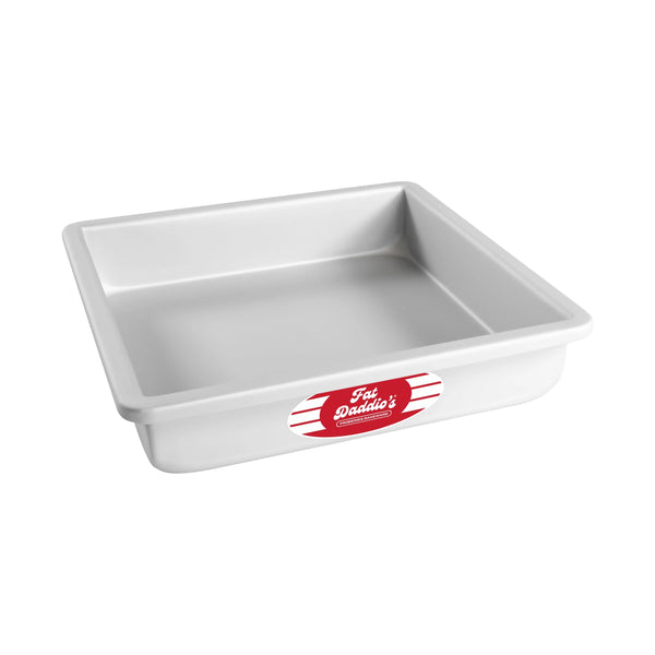 Fat Daddio's Anodized Aluminum 9" X 3" Square Cake Pan