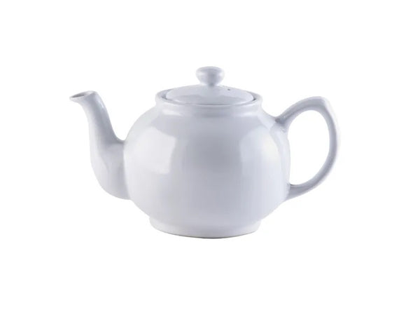 Price Kensington 6C (37oz) Teapot - White