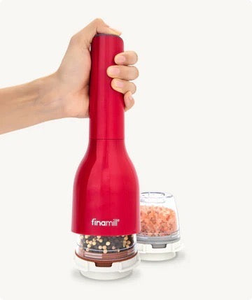 Finamill Rechargeable USB Spice Grinder W/ 2 Pods - Sangria