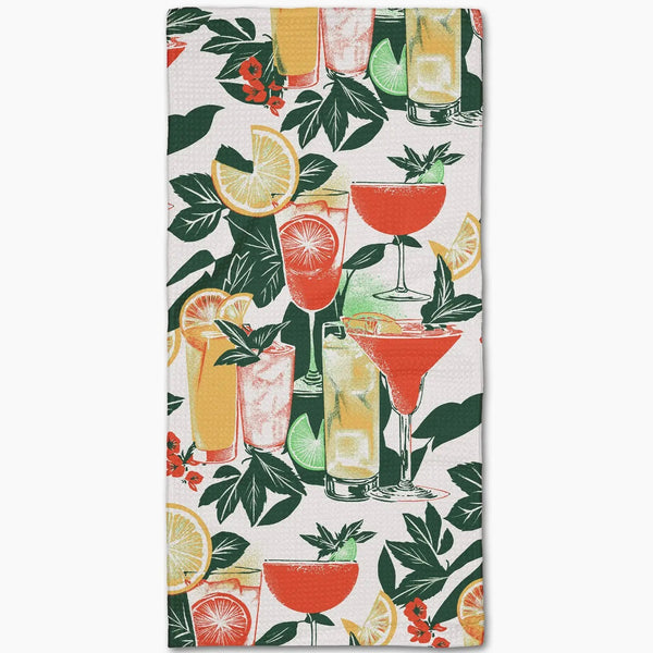 Geometry House Bar Towel - Summer Refreshments