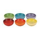 Le Creuset Set of 6 Pinch Bowls - Assorted Colors