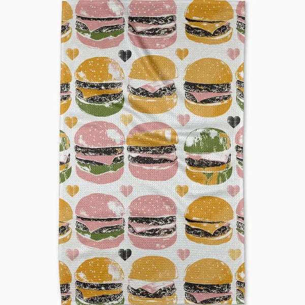 Geometry House Tea Towel -  On the Grill