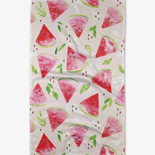 Geometry House Tea Towel - Watermelon Slice