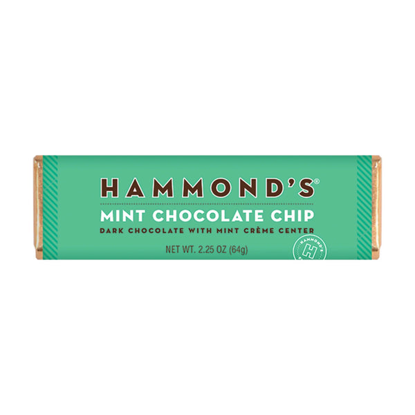 Hammond's Dark Chocolate Bar - Mint Chocolate Chip
