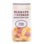 Hermann the German Hard Candy - Orange & Lemon 5.29oz