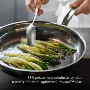 Hestan NanoBond Stainless Steel 8.5" l French Skillet