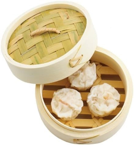 Helen's Asian Kitchen 4" Dim Sum Bamboo Steamer